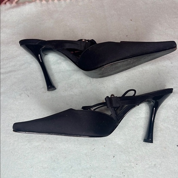 Enzo Angiolini Black Women's Evening Heels Size 7.5 - Picture 2 of 10